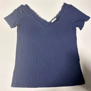 Cache Women's Navy and Blue Blouse